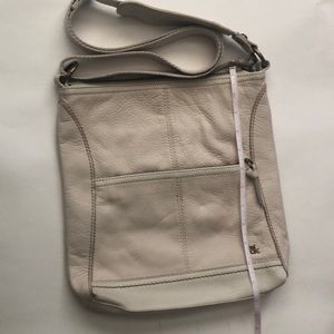 The Sak ivory leather crossbody bag